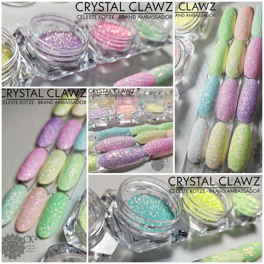 Pastel Shimmer Glitter Set (12 Colours)