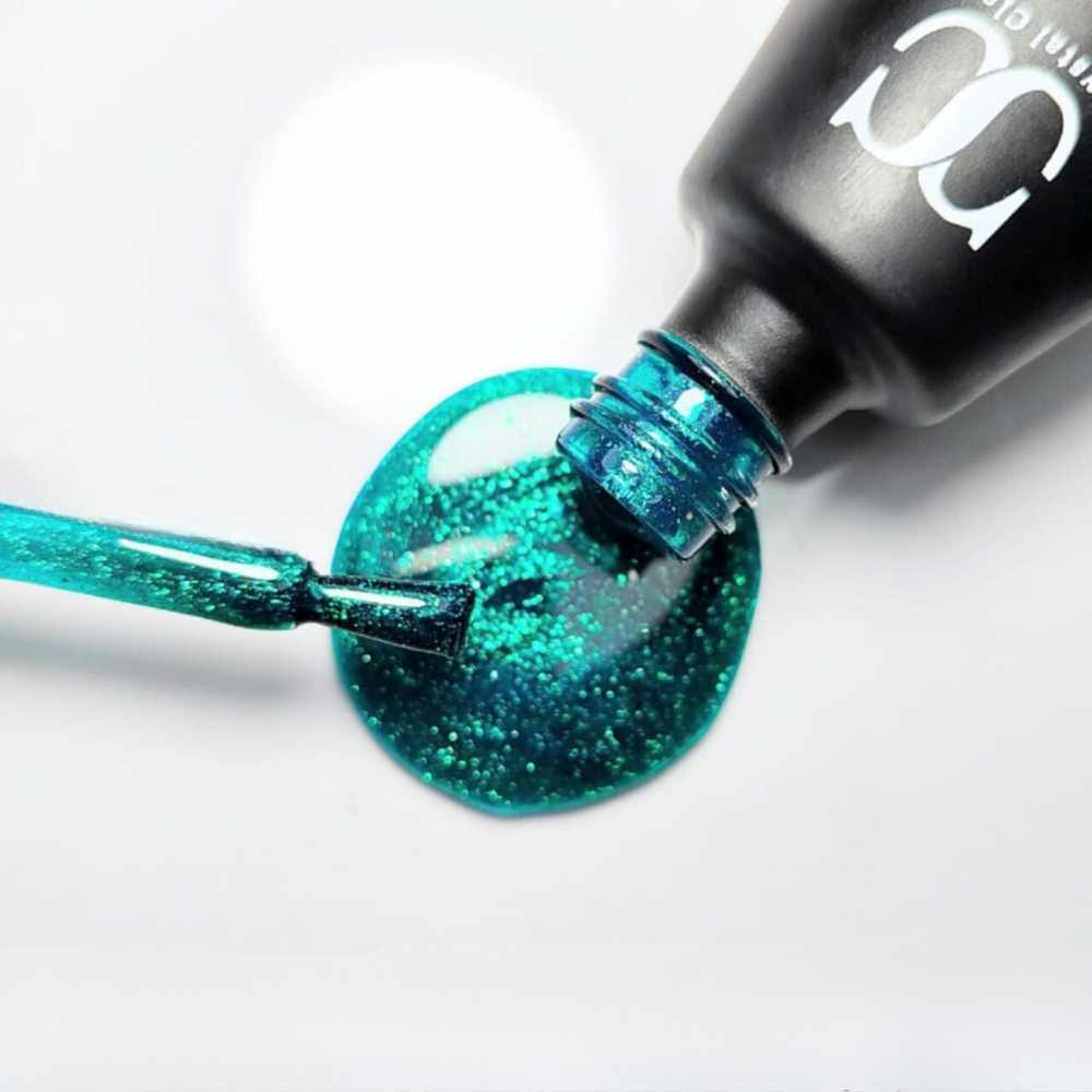 CREME D'LUX Gel Polish - Emerald Spangles #239 (10ml)