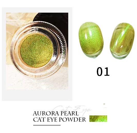 Aurora Pearlescent Chrome/Cats Eye