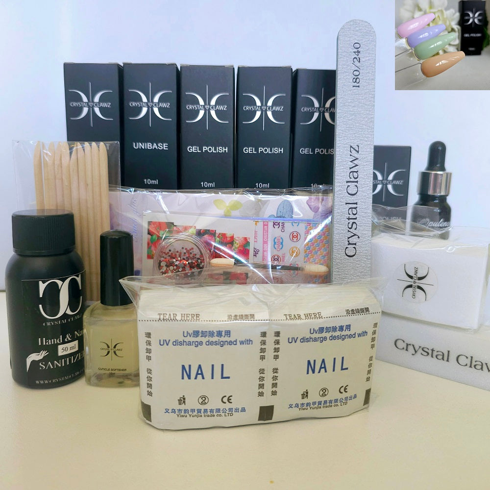 Gel Polish Starter Kit - Pastel Perfection