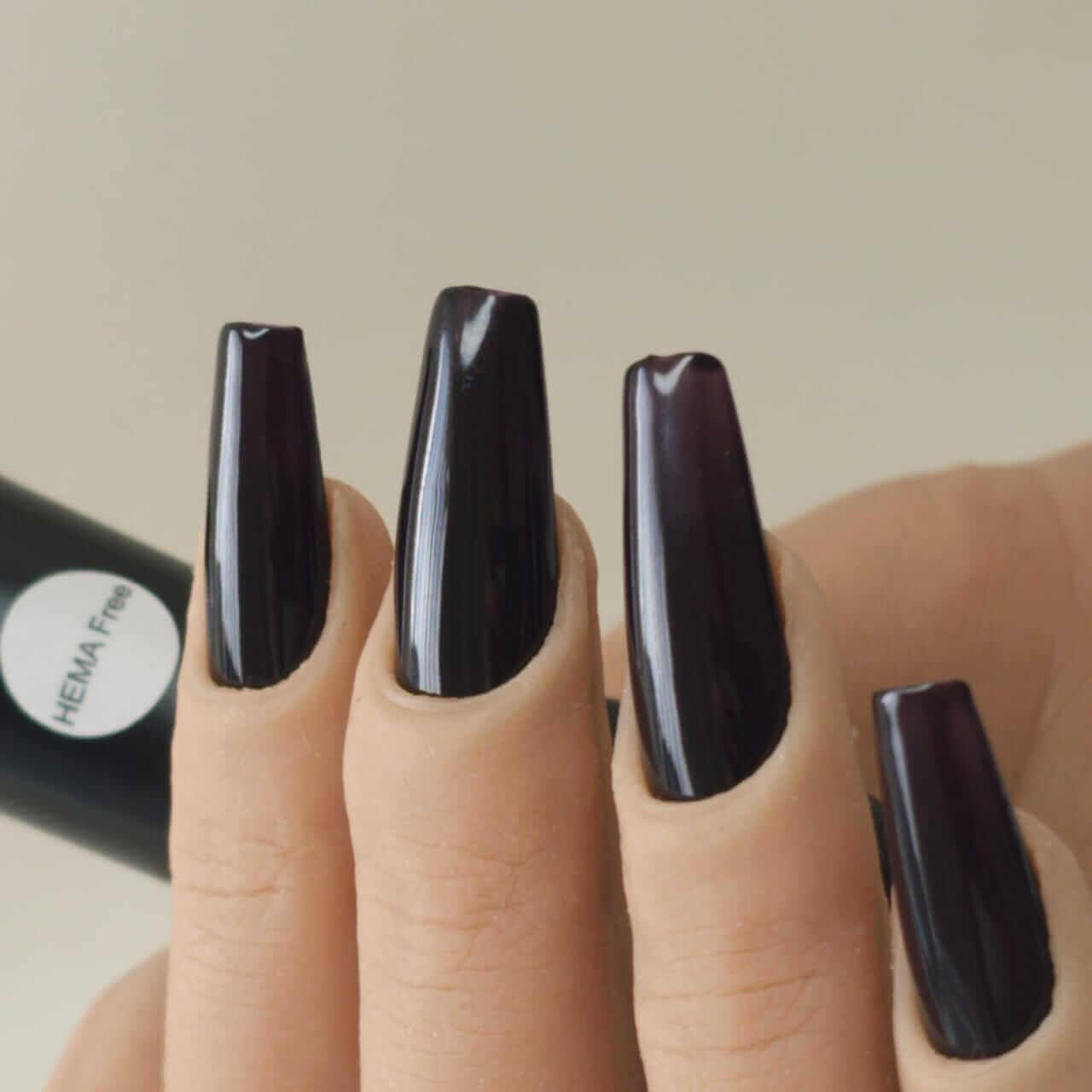 HEMA-Free Gel Polish - Ebony Espresso #080