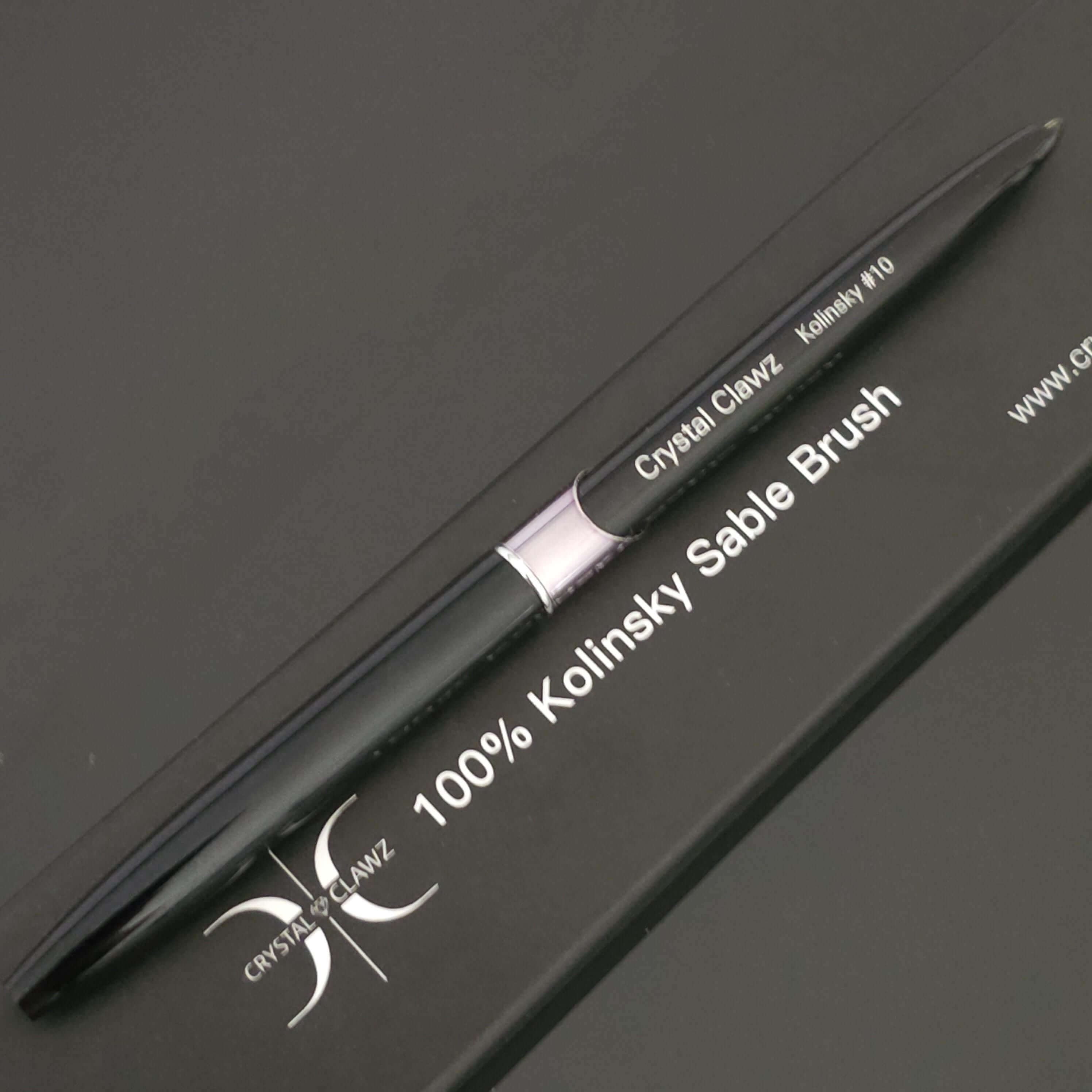 Pure Kolinsky Sable Acrylic Brush #10