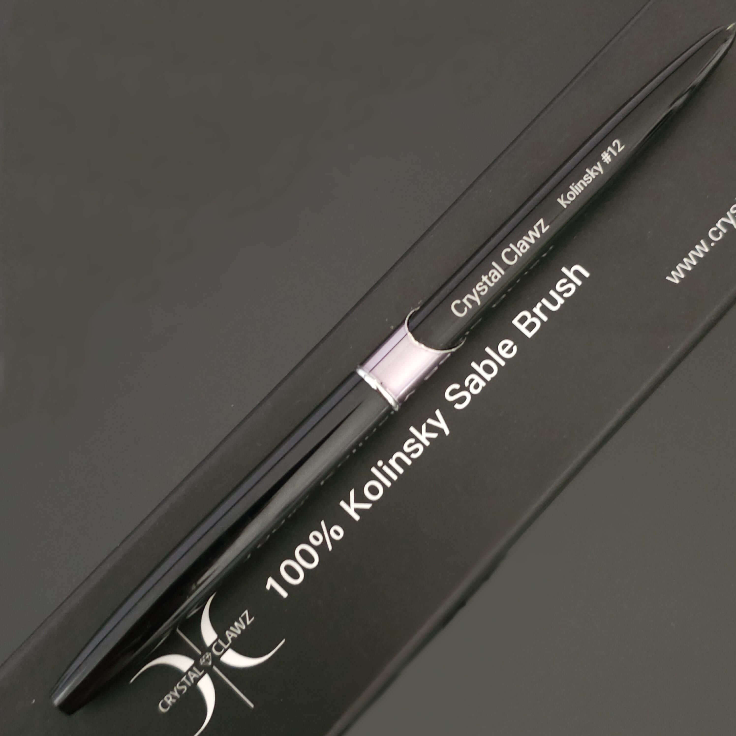 Pure Kolinsky Sable Acrylic Brush #12