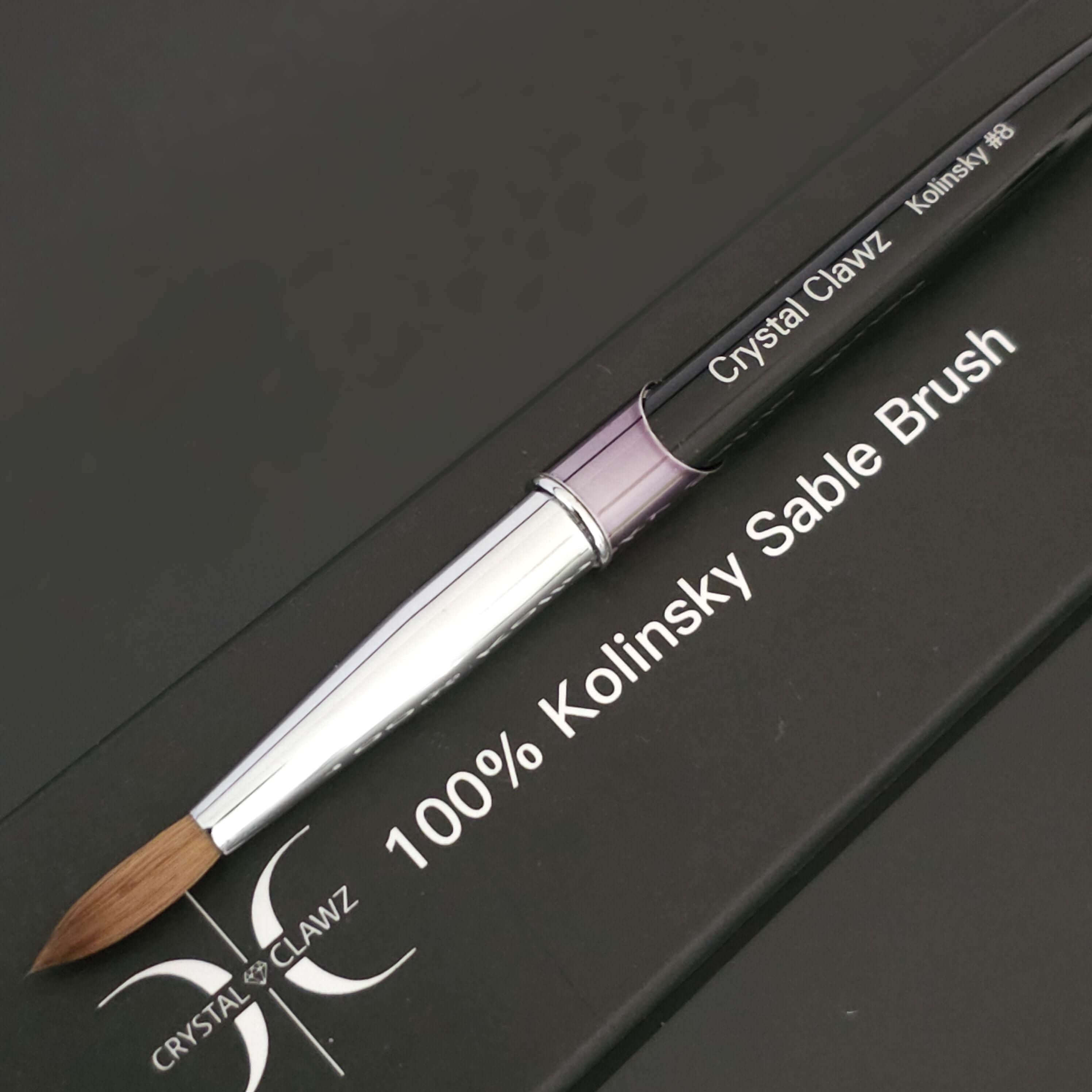 Pure Kolinsky Sable Acrylic Brush #8