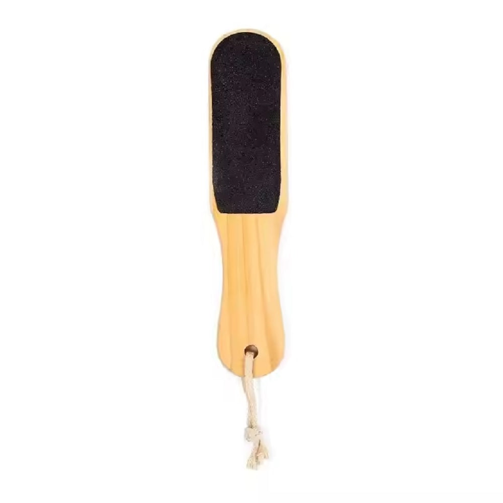 Wooden Handle Foot File - double-sided