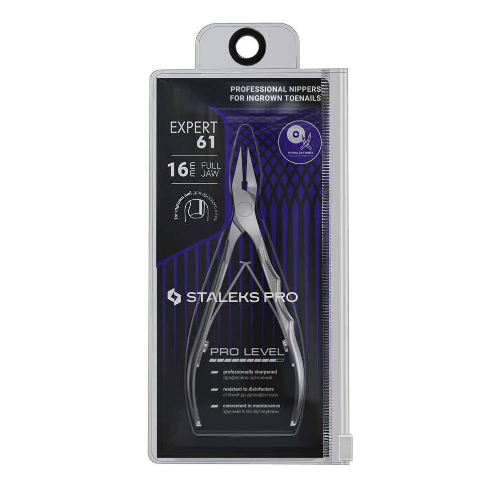 Staleks Professional nippers for ingrown toenails EXPERT 61 16 mm