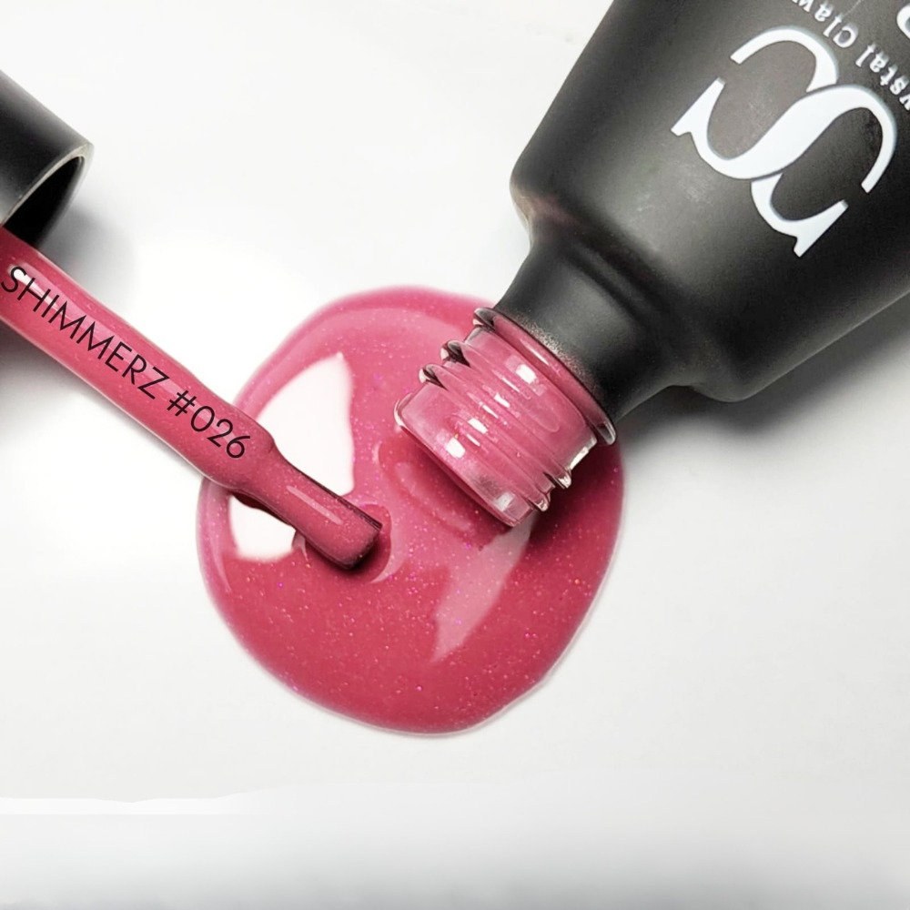 SHIMMERZ Gel Polish - Rose Glimmer #026