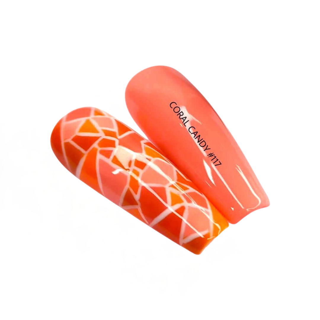 INDULGENCE Gel Polish - Coral Candy #117 (15ml)