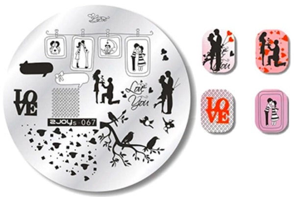 Premium Mini Layered Stamping Plates