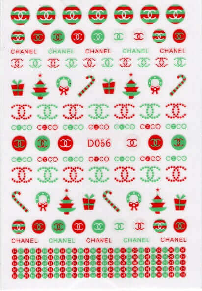 Christmas Nail Art Stickers