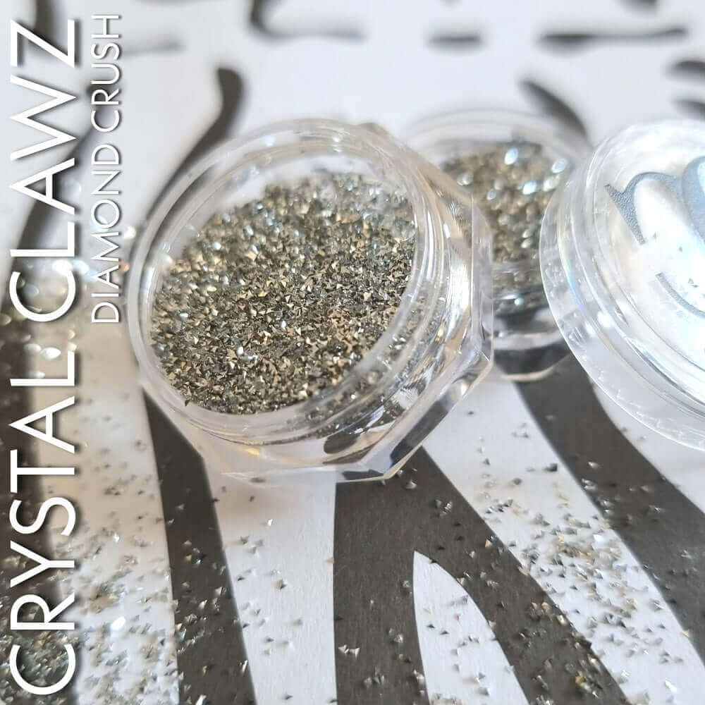 Diamond Crush Silver Prism Glitter