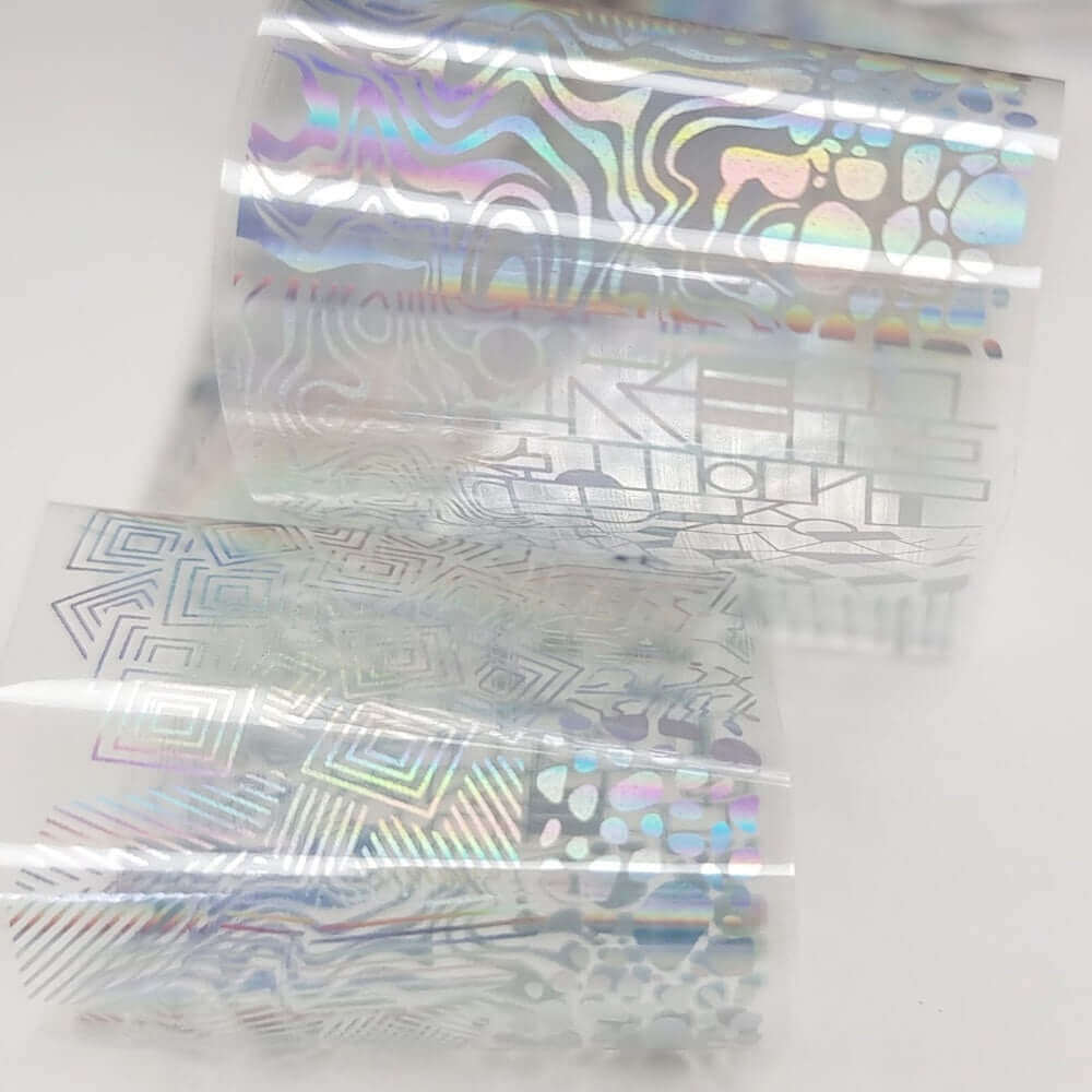 Holographic Nail Transfer Foils (100cm)