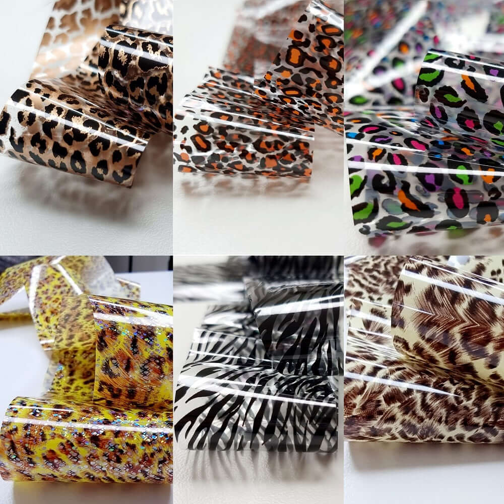 Animal Print Nail Transfer Foil (1m)