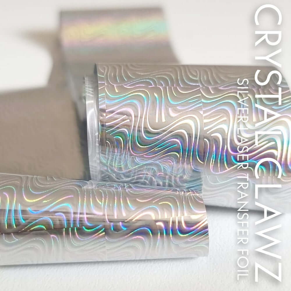 Silver Lazer Transfer Foil Set (10 designs)