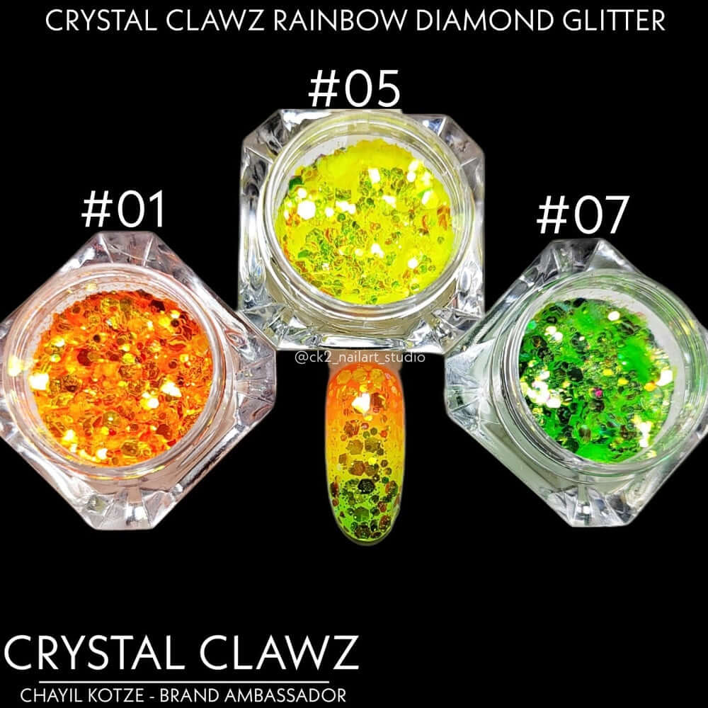 Rainbow Diamond Glitter Collection