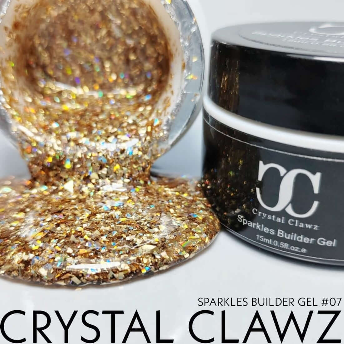 Crystal Clawz SPARKLES BUILDER Gel #06 (15ml)