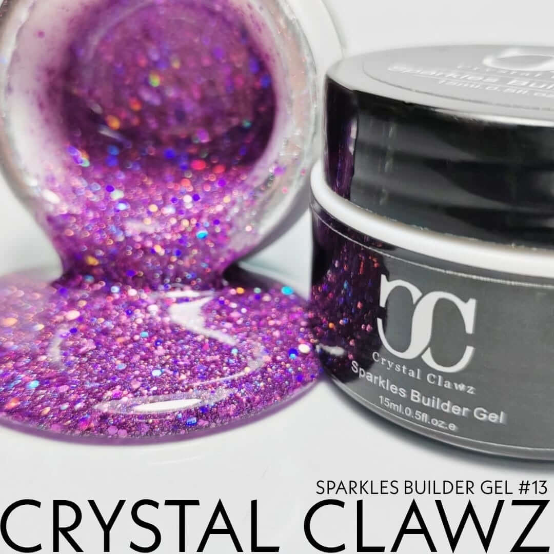 Crystal Clawz SPARKLES BUILDER Gel #12 (15ml)