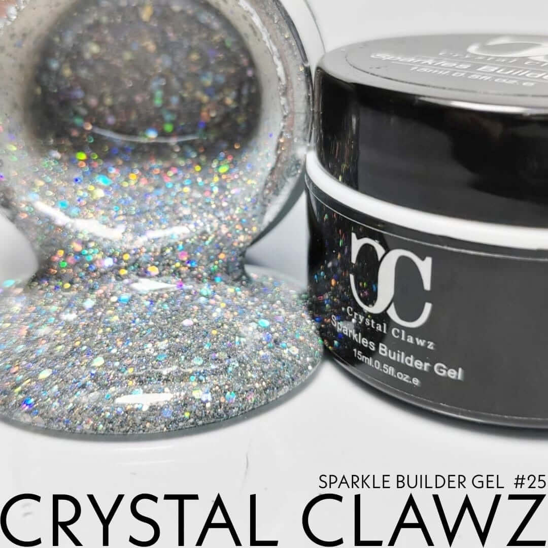 Crystal Clawz SPARKLES BUILDER Gel #23 (15ml)