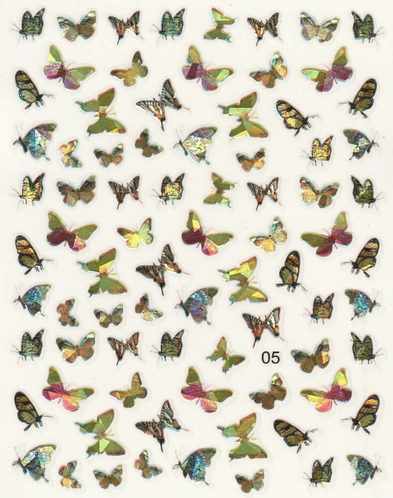 Butterfly Nail Stickers