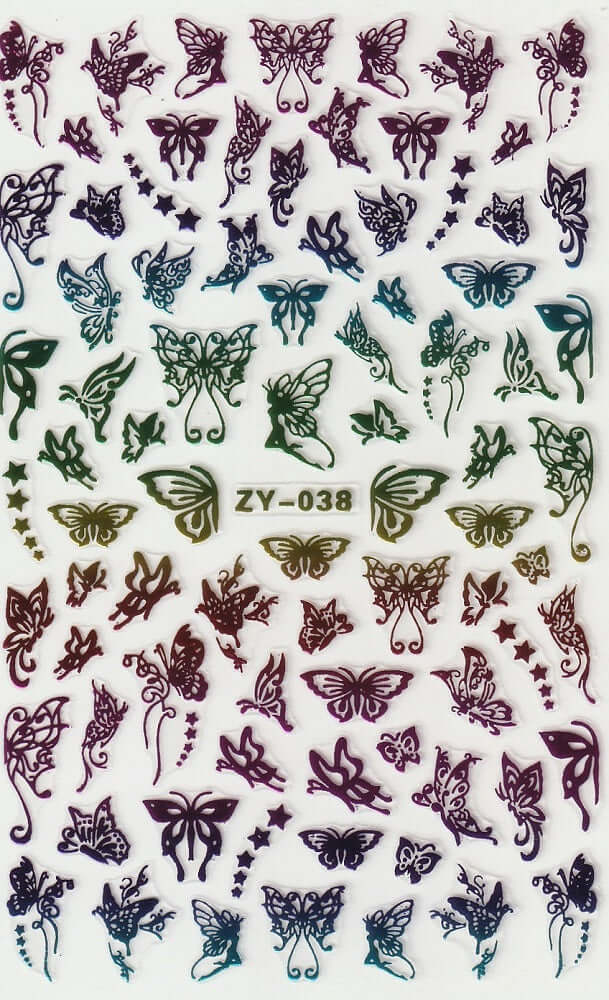 Butterfly Nail Stickers