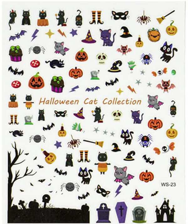 Halloween Nail Art Stickers