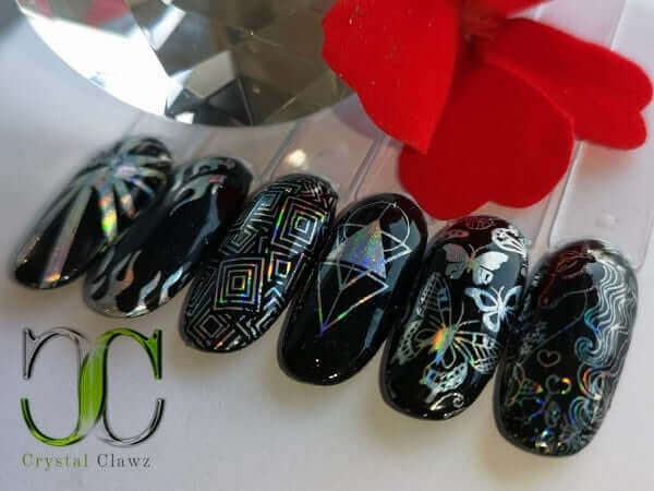 Holographic Nail Transfer Foils (100cm)