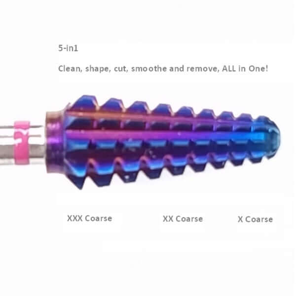 PROFESSIONAL Purple Tornado Tungsten Carbide Drill Bit/Burr