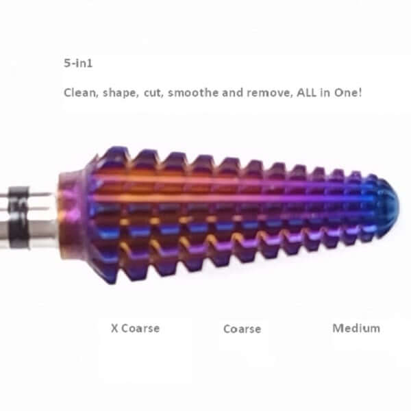 PROFESSIONAL Purple Tornado Tungsten Carbide Drill Bit/Burr